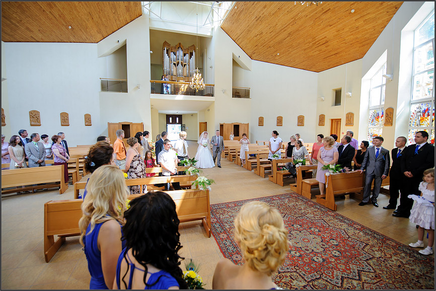 Vestuvės visagino bažnyčioje