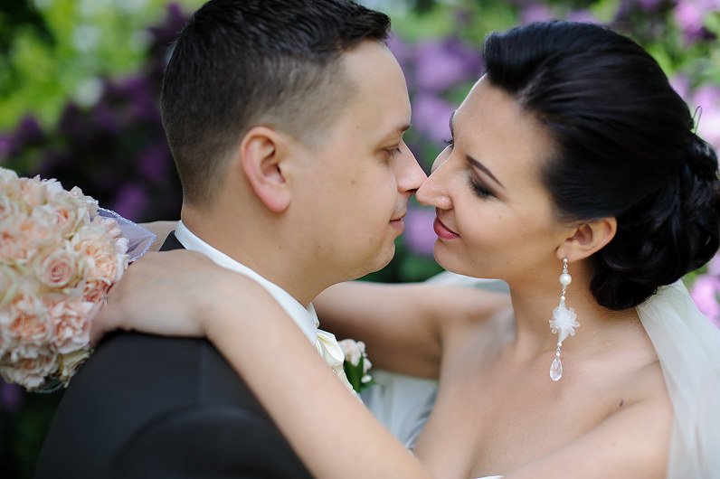 vestuvių fotosesija Vilniaus Bernardinų sode